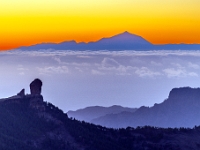 Pico del Teide (Teneryfa) i Roque Nublo (Gran Canaria)